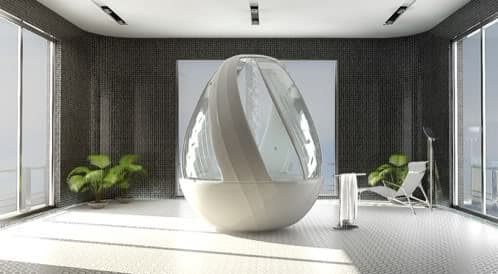 bañera-hidromasaje-huevo-1 ducha con spa e hidromasaje-forma de huevo