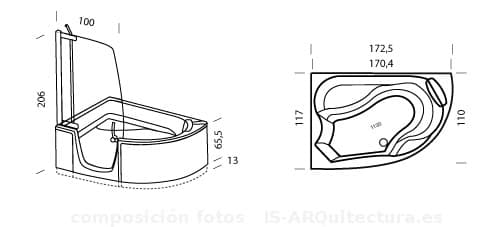 medida-banera-combinado-383 medida-bañera-combinado-383