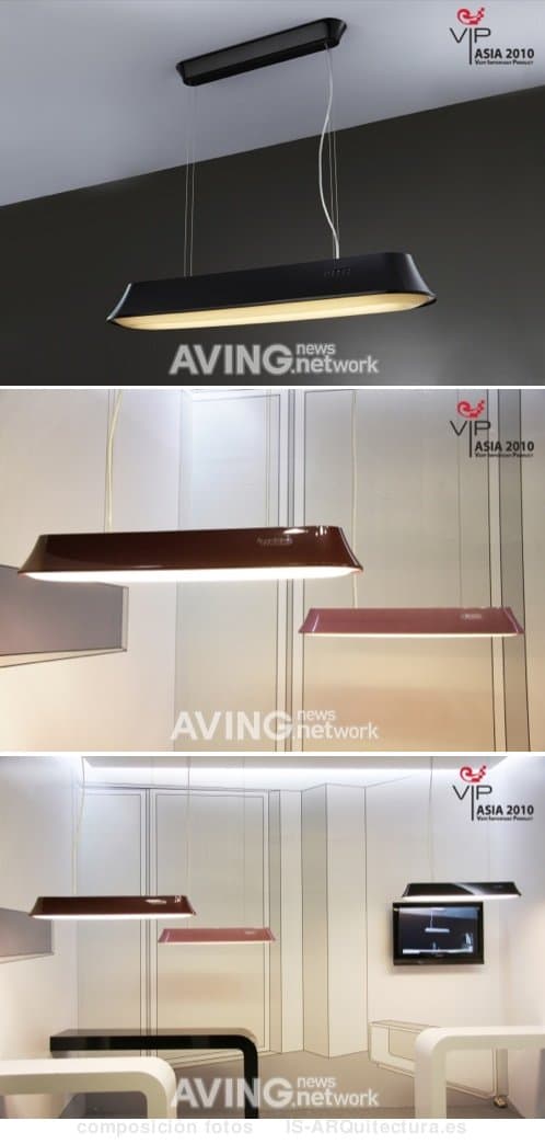 Touch & touch: lámpara led con control táctil para el comedor Lamparas led comedor