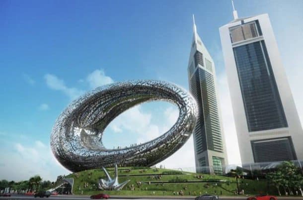Museo del Futuro Dubai exterior