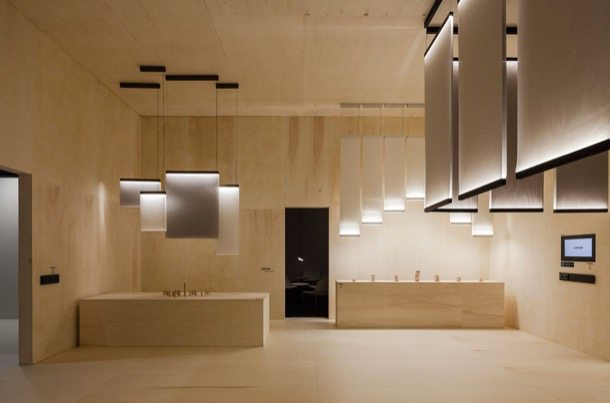 Curtain: lámparas de diseño que separan espacios