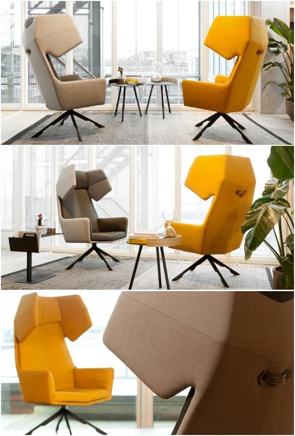 moderno sillón orejero RAMA