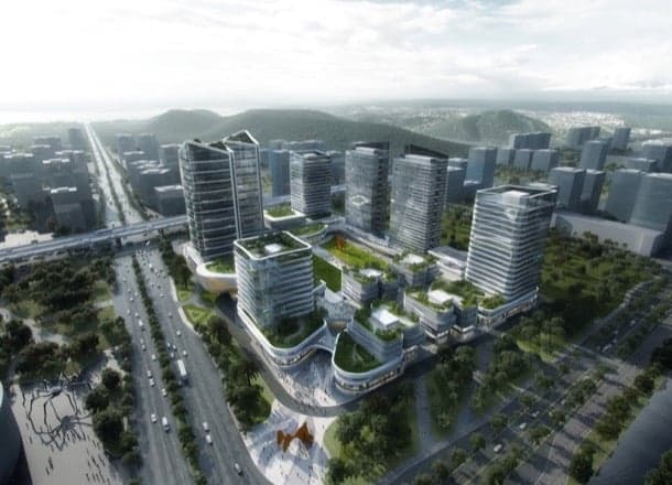 Planificación urbana para parque tecnológico en China