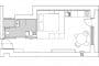 plano de planta apartamento de 30m2