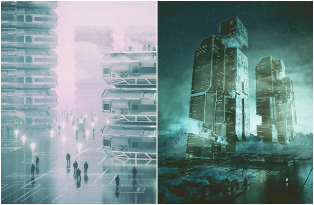 Mike Winkelmann arquitectura galáctica