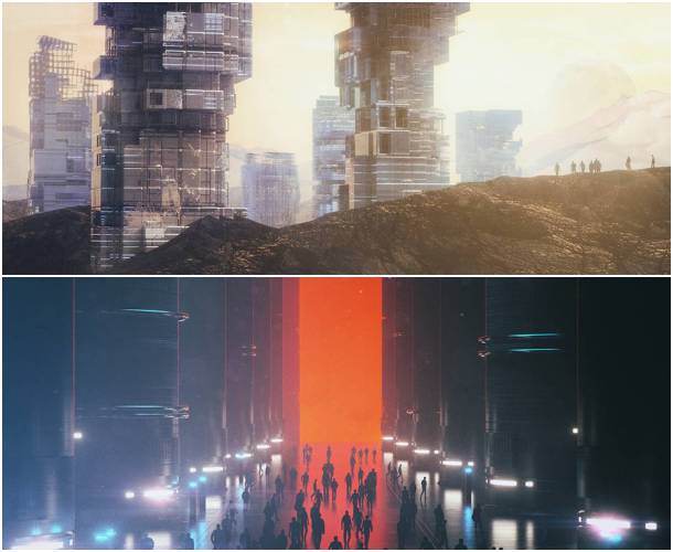 Mike Winkelmann arquitectura virtual futuro