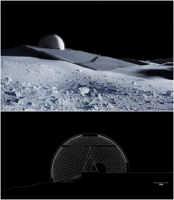 templo en la Luna Jorge Mañes Rubio