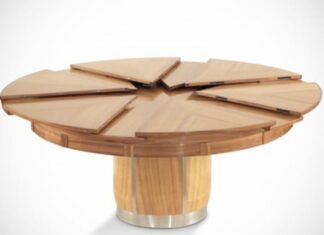 Mesa cabrestante, mesa extensible mesa cabrestante ejemplo