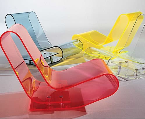 La silla LCP silla-lcp-de polipropileno transparente en varios colores