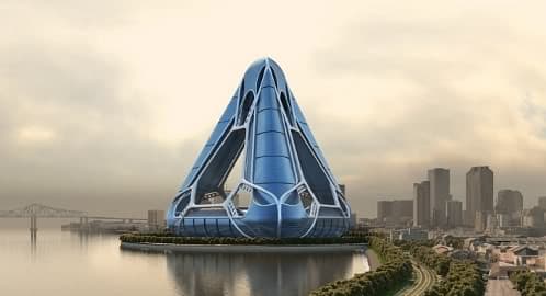 NOAH: megaestructura para Nueva Orleans eco-megaestructura-noah