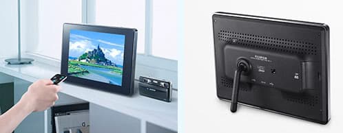 El marco de fotos 3D de Fujifilm marco-digital-3D