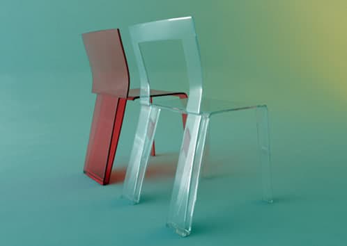 Dos sillas en Una silla-2en1-policarbonato