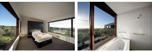 casa-cape-schanck-6 dormitorio principal y baño