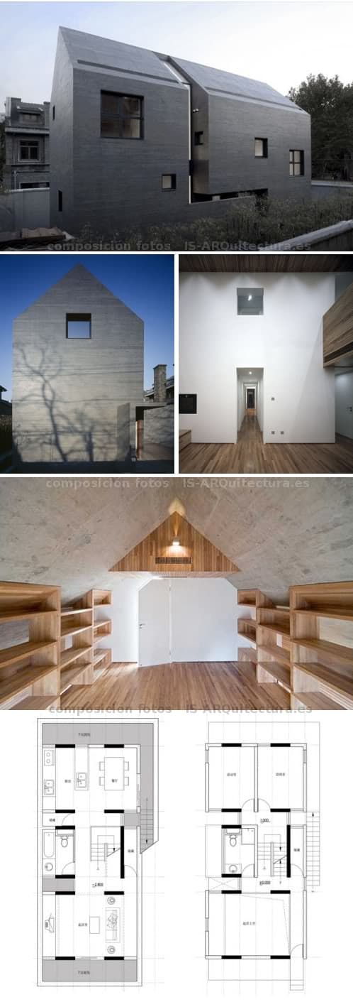 casa-concrete-slit-1 Concrete Slit House, fotos y planos