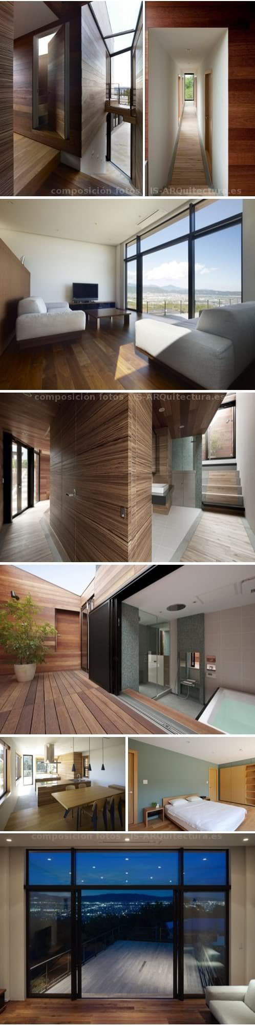 casa-aventuriers-interiores fotos del interior de vivienda en ladera
