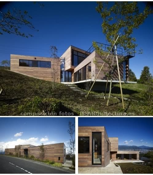 casa-ladera-aventuriers-1 casa Les Aventuriers, vistas exteriores de casa en terreno con pendiente