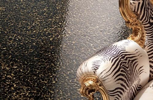 Black Heart: pavimento de cantos rodados y resina pavimento-piedras-resina