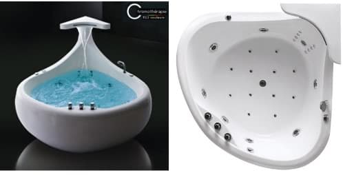 BALEINA: mucho más que una bañera de esquina bañera-cromoterapia-esquina