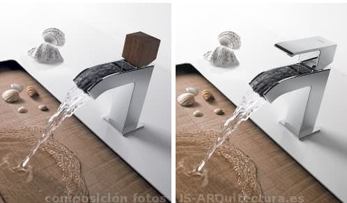 Cuadro: colección de grifos de la firma TRES grifo-mezclador-cascada