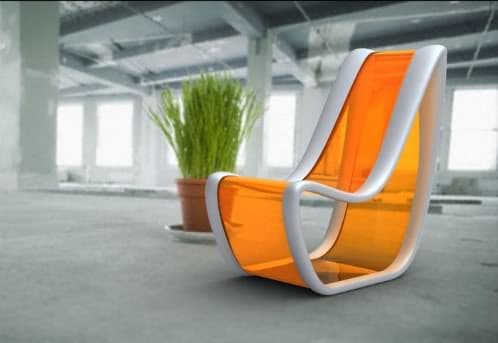 Silla Gauzy: color y transparencias silla-transparente-gauzy