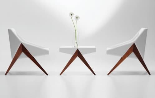 Colección Stryde: modernidad retro sillon-mesa-coleccion-stryde