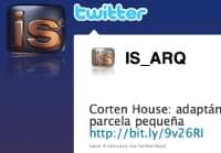 cuentas en Twitter de ISARQ