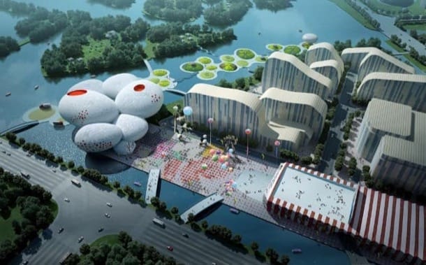 Museo del Cómic en China, diseñado por MVRDV
