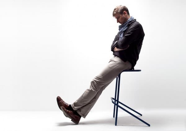 Taburete Alodia moderno-taburete-metalico-Alodia