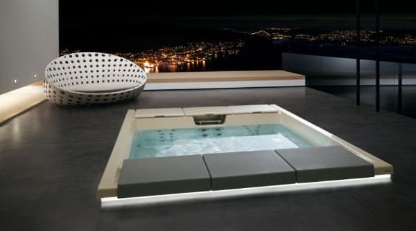 SEASIDE 640: gran bañera de hidromasaje minipiscina-Hydrospa-Seaside-hidromasaje