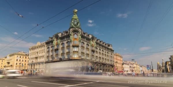 San Petersburgo en ‘time-lapse’ Perspectiva-Nevski-San-Petersburgo