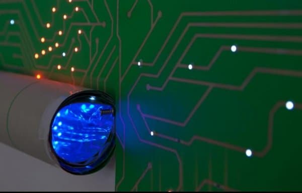 Papel pintado con LEDs Papel-pintado-LED-Ingo-Maurer-1