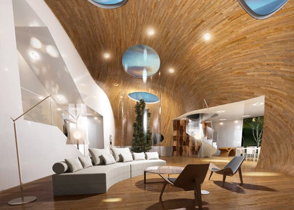 Cocoon-House-casa-con-sala-curva-5 Cocoon-House-casa-con-sala-curva-5