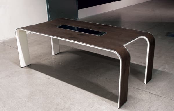 BLISS: mesa baja con compartimento moderna-mesa de café BLISS