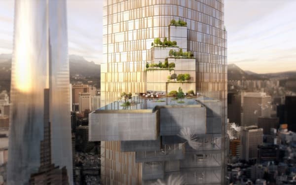 Block H: rascacielos para el YIBD de Seúl fachada-Torre-Block_H-Seul