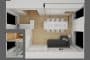 render-planta-LifeEdited-apartamento-sala con mesa comedor