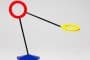 Amuleto-lampara en tres colores