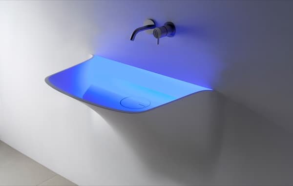 Soffio: lavabo corian y con LED Soffio-lavabo-corian-con-LED-Antonio_Lupi