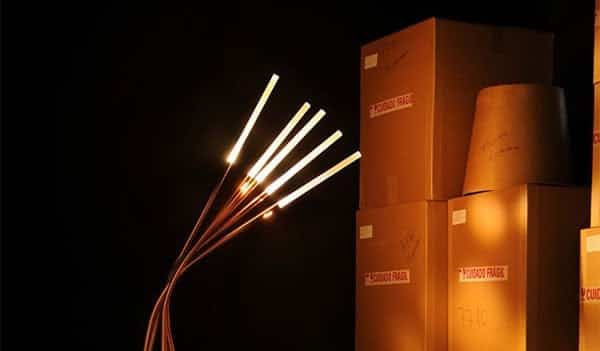 HERBA lámparas con tubos de cobre