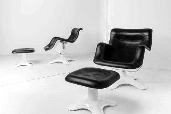 Edición actualizada del lounge chair Karuselli sillon-Karuselli-con-reposapies