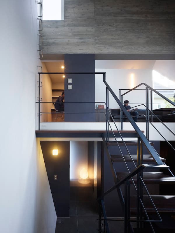 cuarto de estudio en la Shirokane House