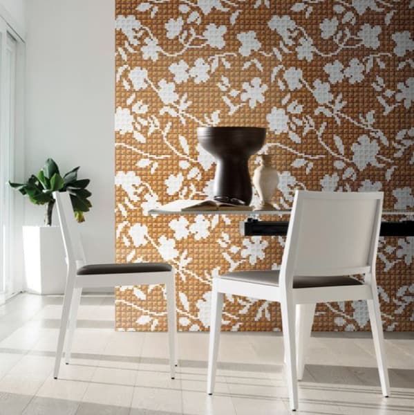 Flower Corner: mosaicos florales de Bisazza decoracion-con-mosaicos-Flower-Corner-Bisazza