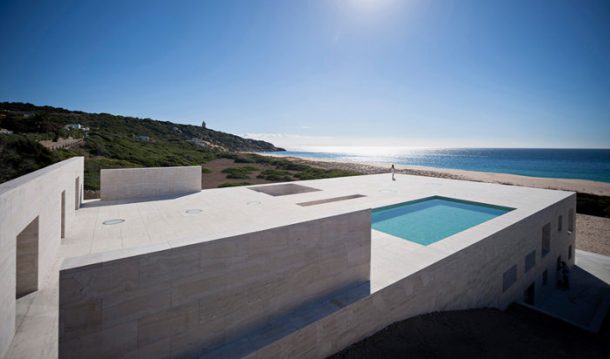 Casa del Infinito: la más radical de Alberto Campo Baeza exterior-Casa-del-Infinito-vista-aérea