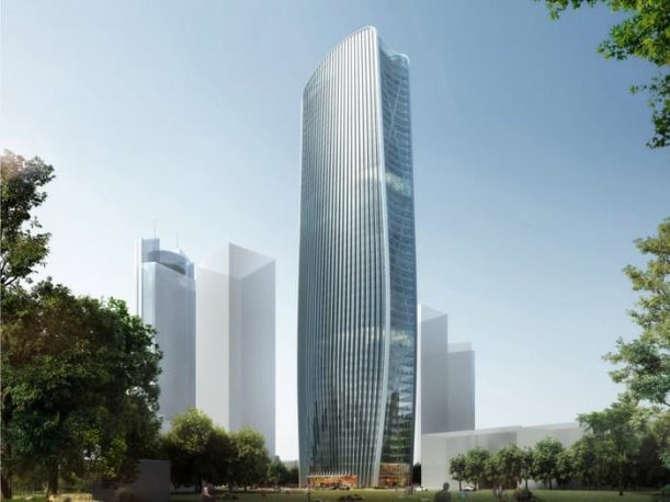 Torre Cenke, de Henn Architekten Torre-Cenke-render-urbano