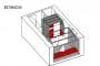 axonometria-reforma-estudio-Navacerrada