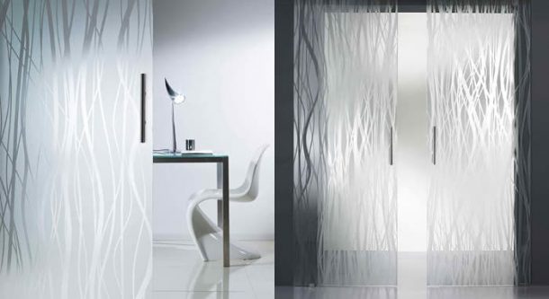 Decorando con puertas de vidrio grabado puertas-vidrio-grabado-Madras-Vitrealspecchi