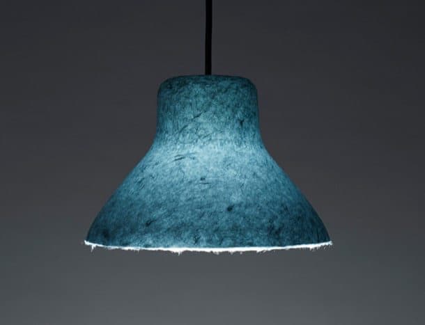 Lámpara de papel japonés, de Nendo Bi-Color-Washi Bi-Color-Washi lámparas de papel japonés