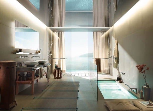Axor Citterio E: grifería de lujo de diseño atemporal Axor-Citterio-E-coleccion-grifos-bano