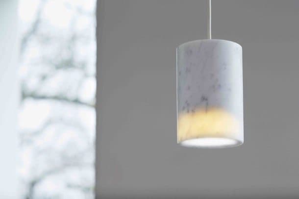 Colección lámparas de techo SOLID SOLID lamparas colgantes mármol carrara