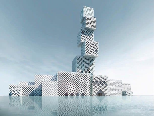 Cube-Tower Opera House de Foshan