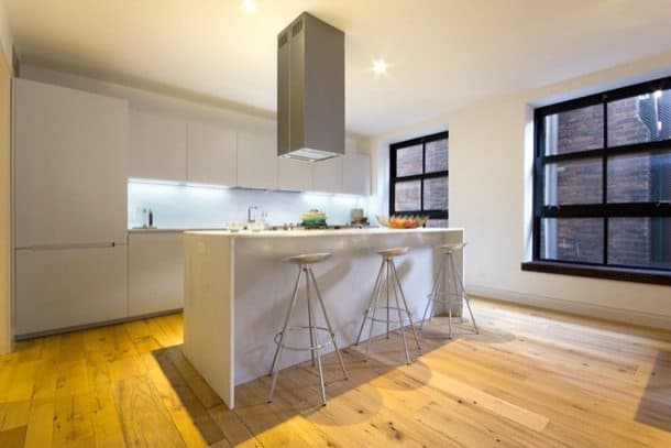 Cocina-Minimal-Glam en Manhattan